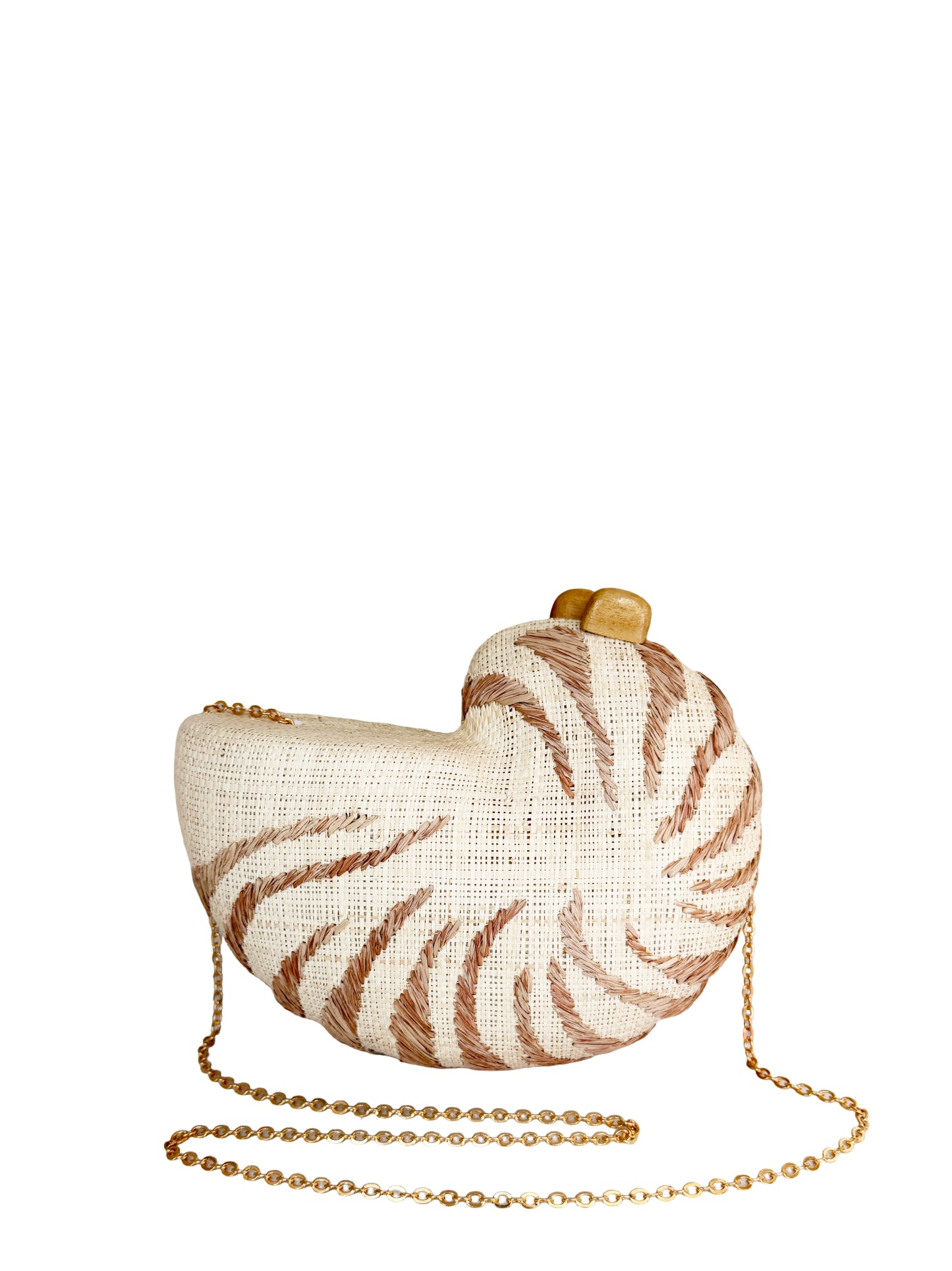 Poolside Anna Clutch in Nautilus