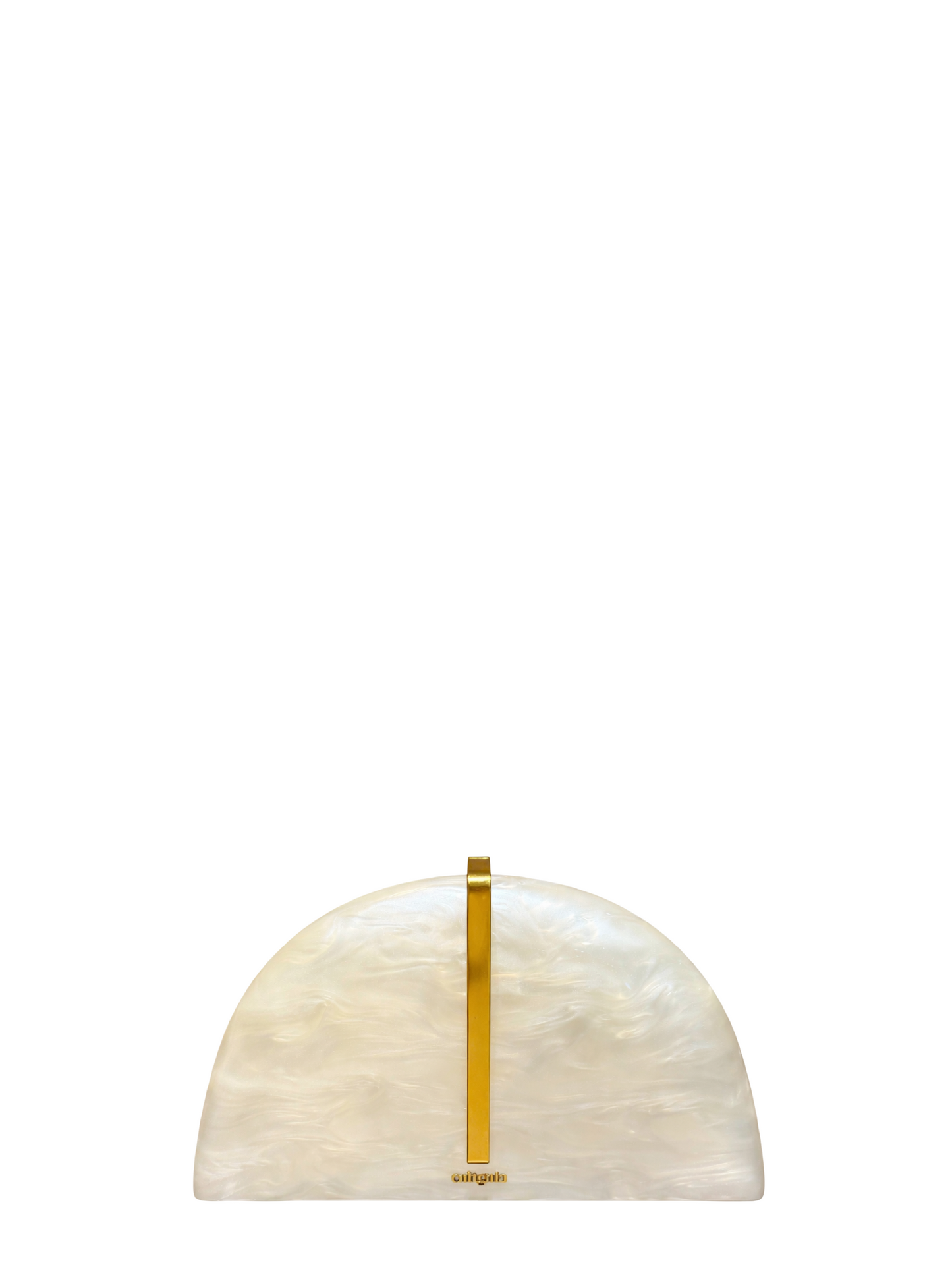 Cult Gaia Laguna Clutch in Ivory