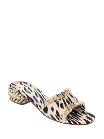 Christian Louboutin Pyramule 30 Crepe Satin Mule | In-Store Only