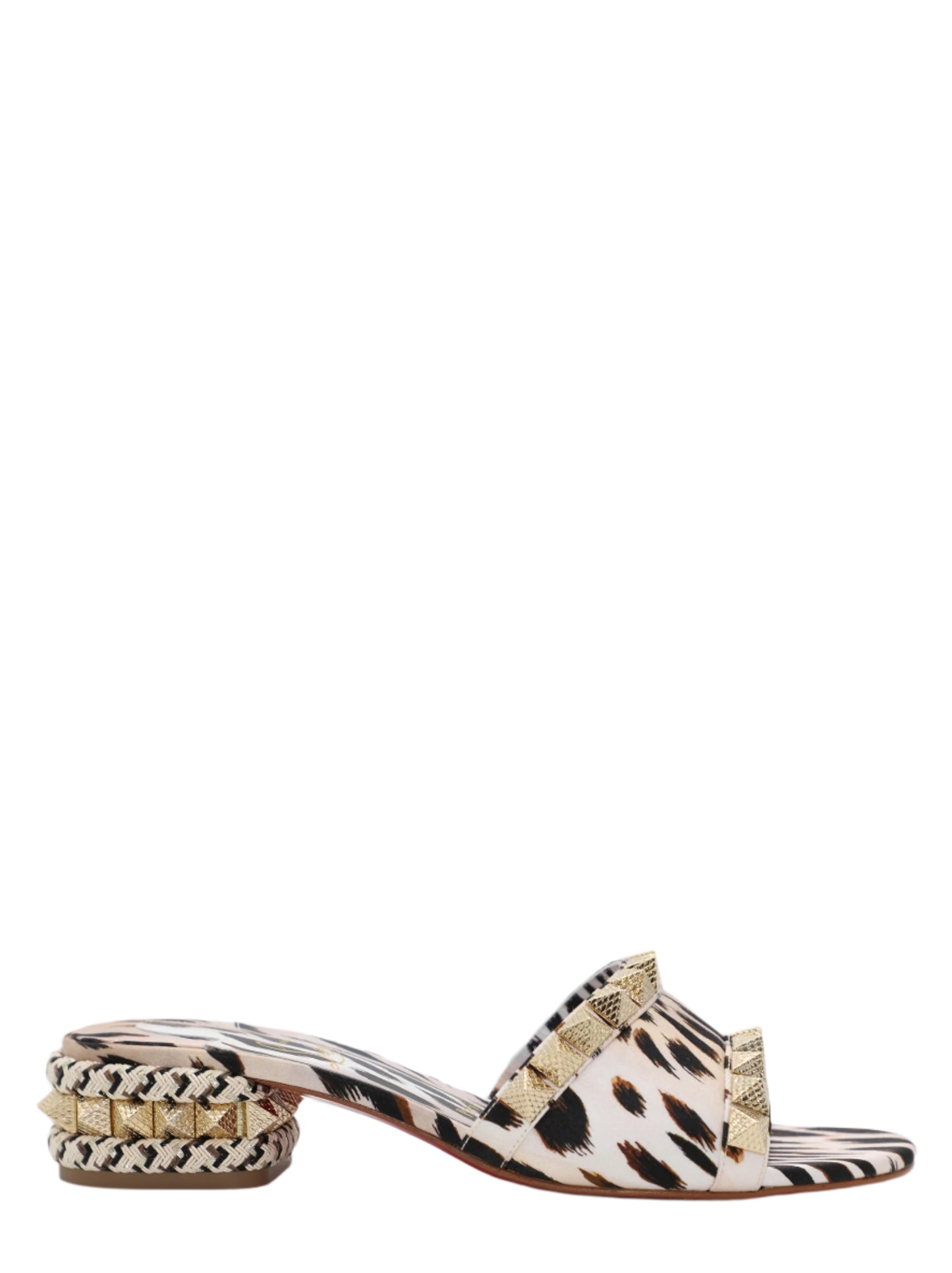 Christian Louboutin Pyramule 30 Crepe Satin Mule | In-Store Only