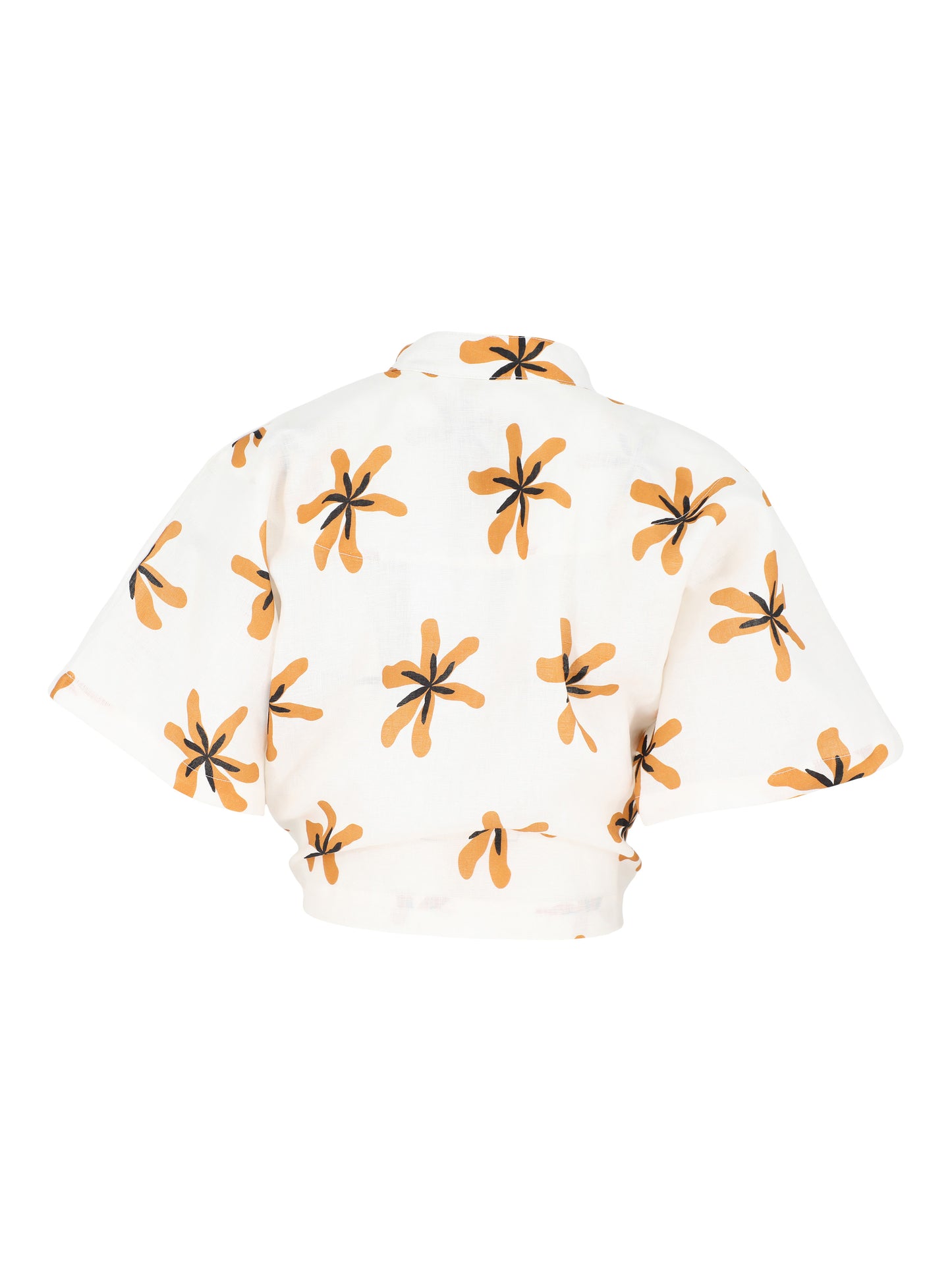 Cala de la Cruz Leroy Top in Cattleya Ivory