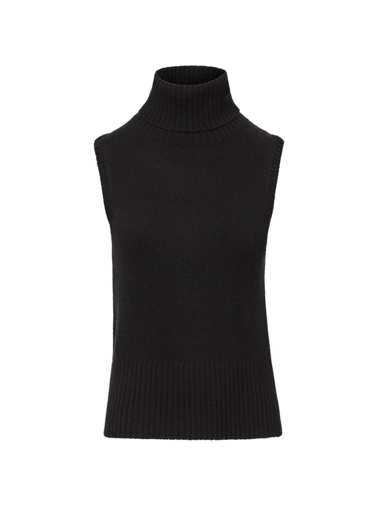 Veronica Beard Mazzy Cashmere Turtleneck in Black