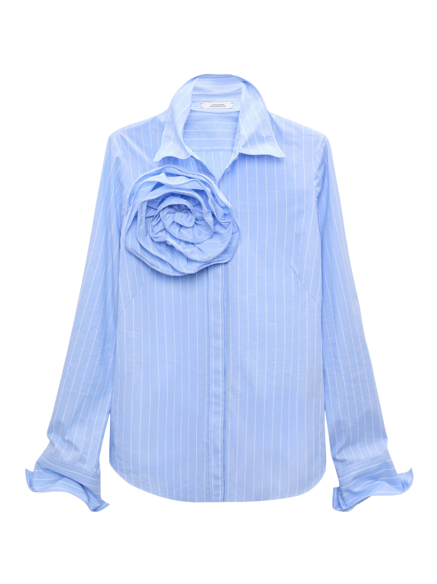 Striped Power Blouse