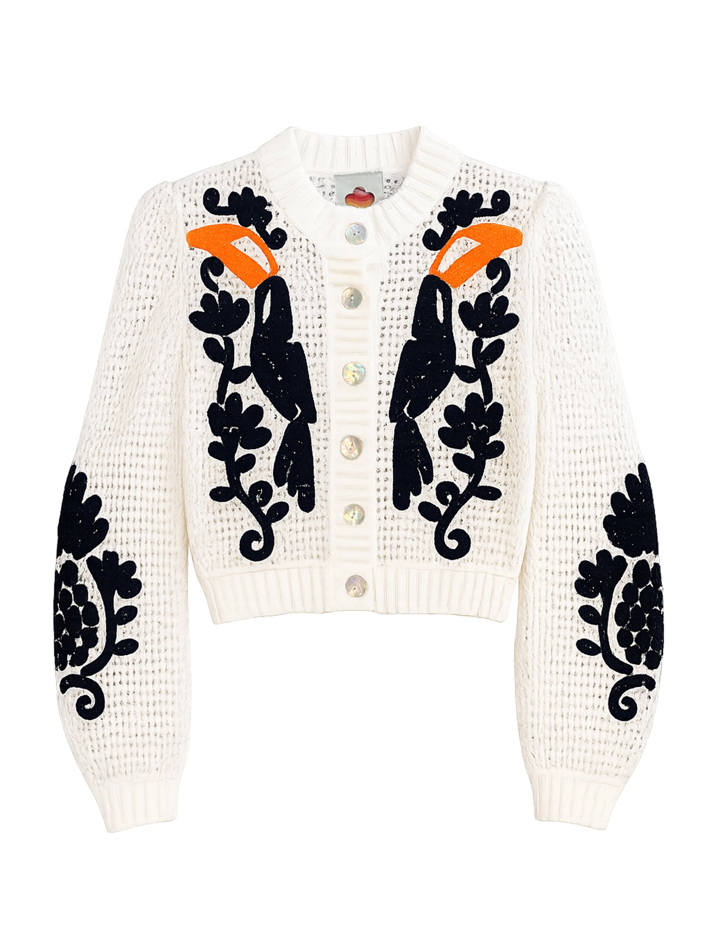 Toucan Crochet Cardigan