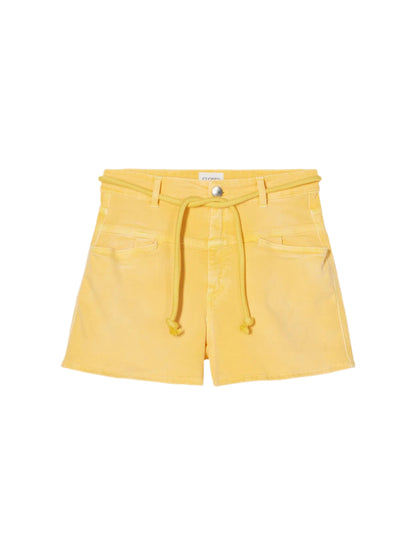 CLOSED Denim Shorts Jocy x in Mango Yellow