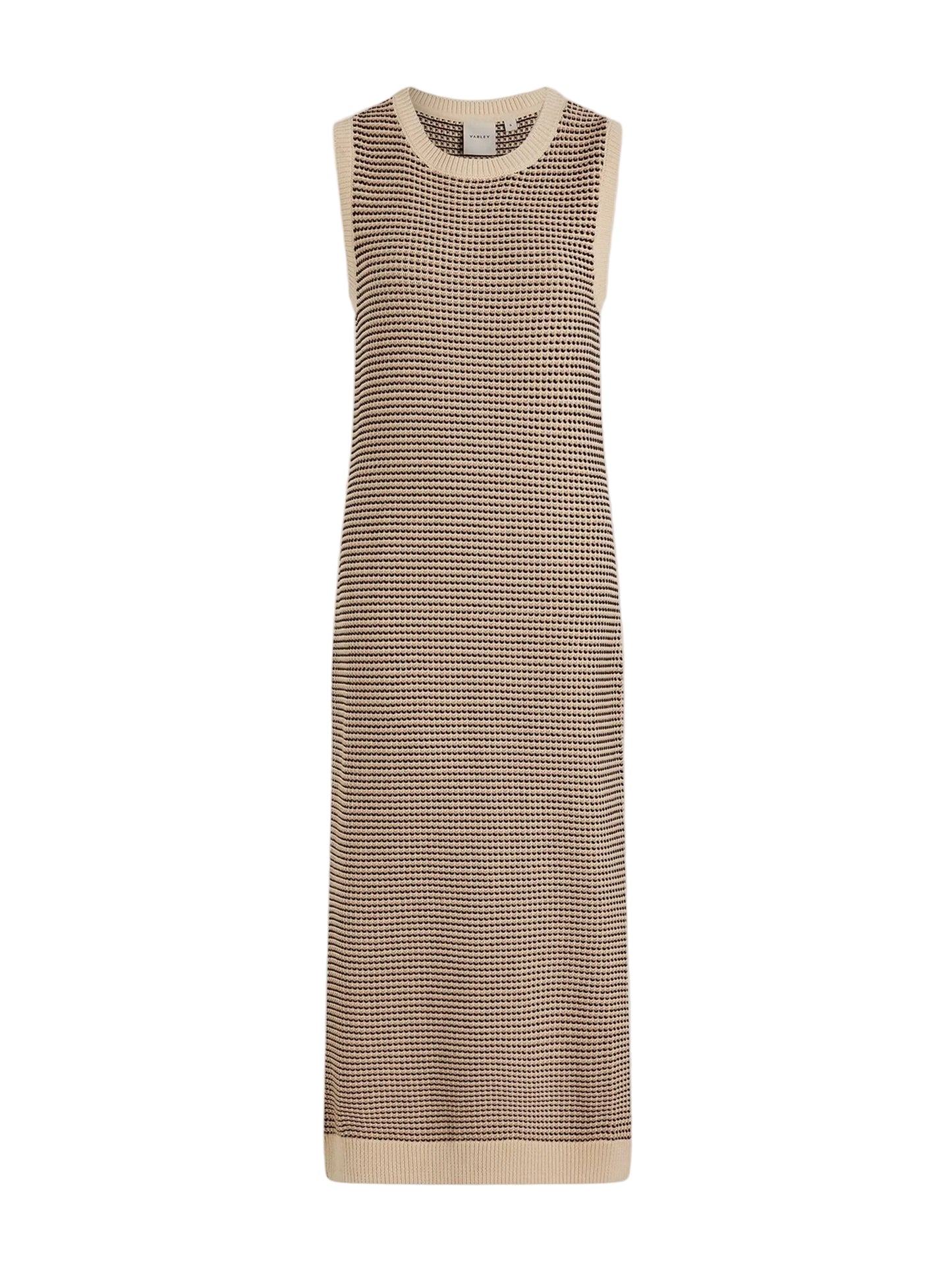 Varley Sadia Stitch Knit Dress in Birch