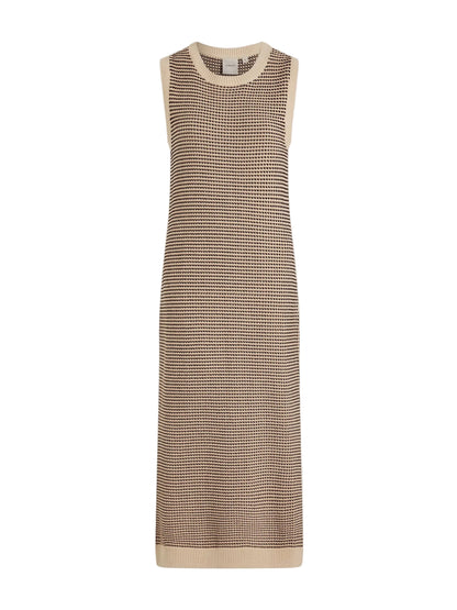 Varley Sadia Stitch Knit Dress in Birch