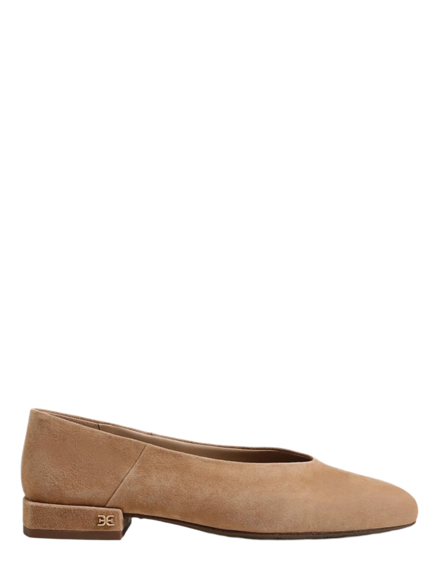 Sam Edelman Kasey Square Toe Ballet Flat in Cyprus/Tan