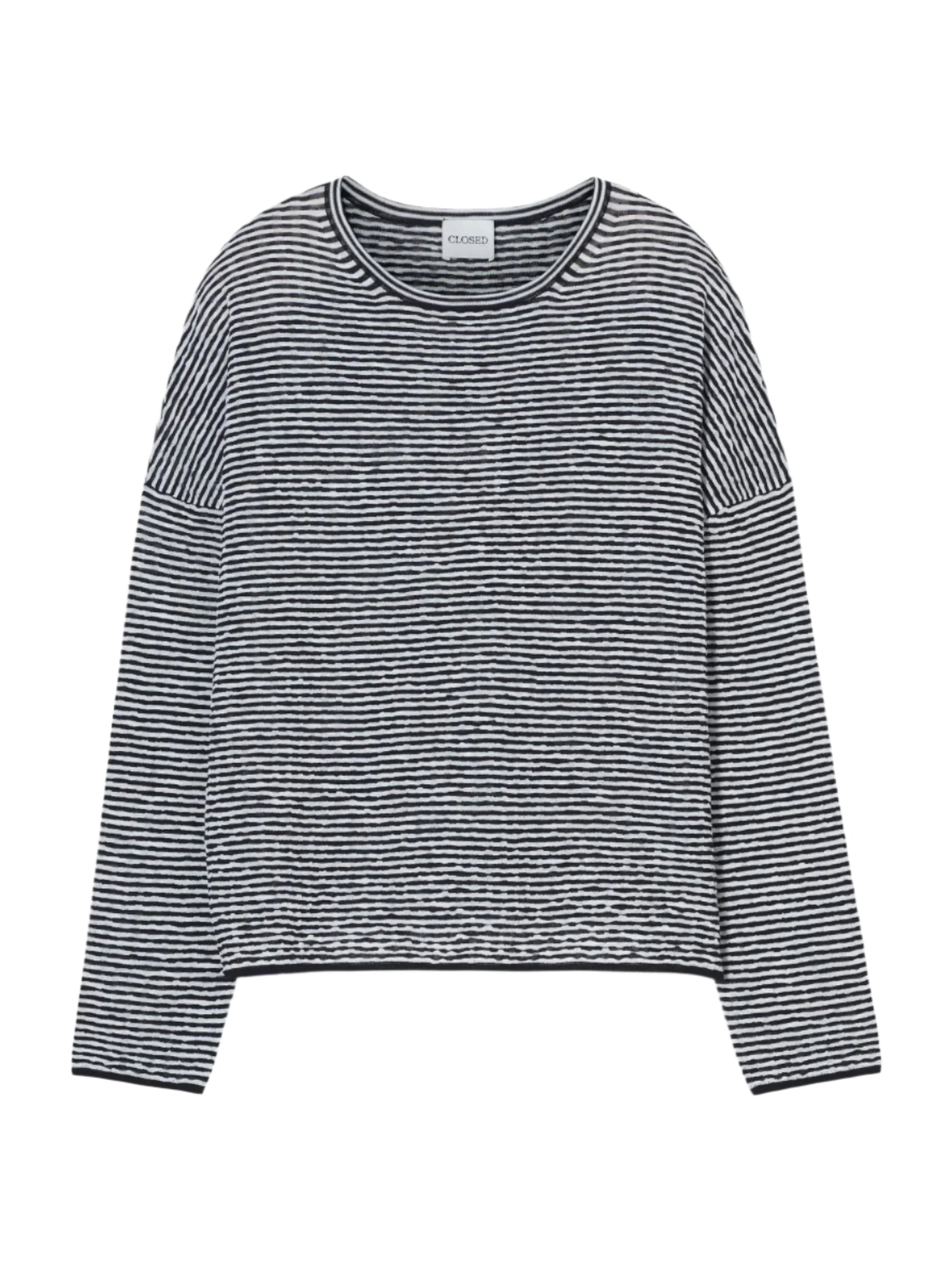 CLOSED Longsleeve Crewneck in Black