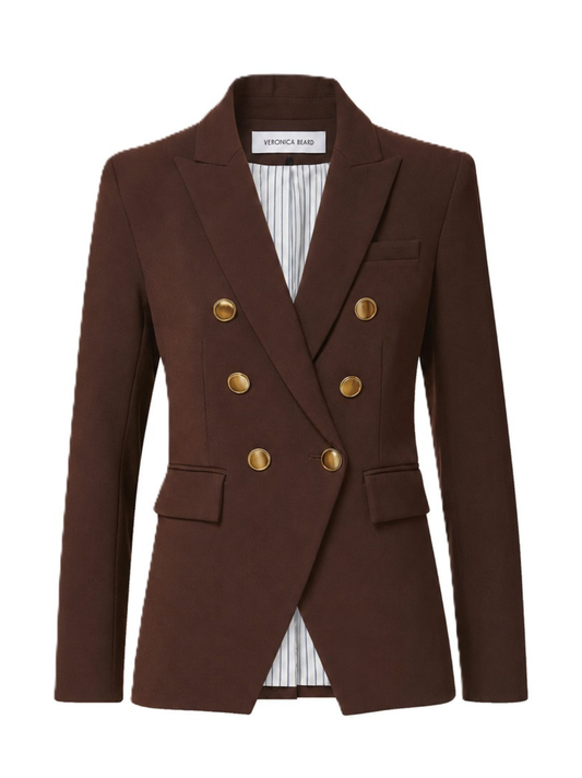 Veronica Beard Miller Dickey Jacket in Espresso