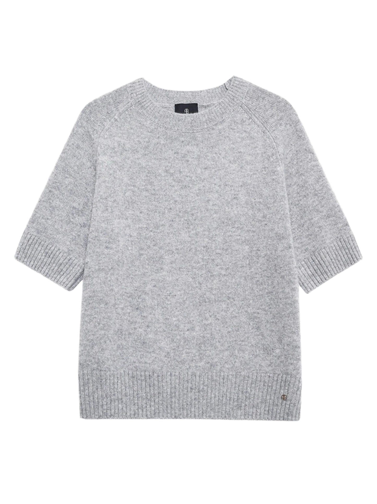 Anine Bing Jackson Sweater in Grey Melange