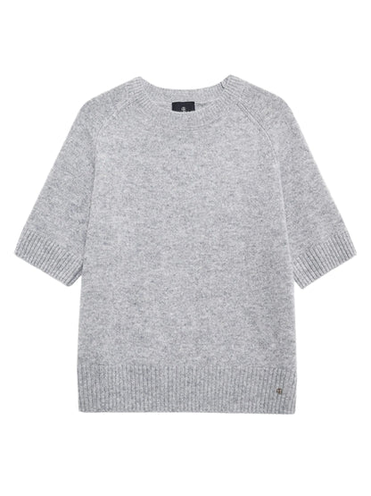 Anine Bing Jackson Sweater in Grey Melange