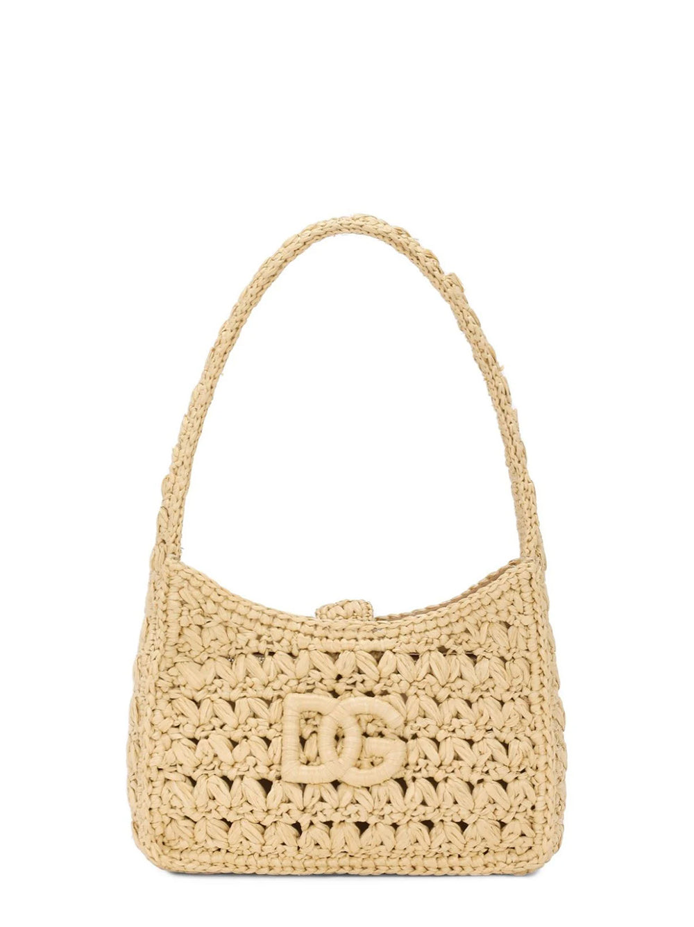 Dolce & Gabbana 3.5 Shoulder Bag in Beige Natural