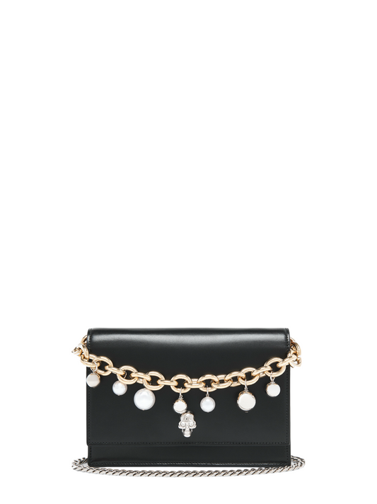 Alexander McQueen Women's Skull Bag in Black/Silver