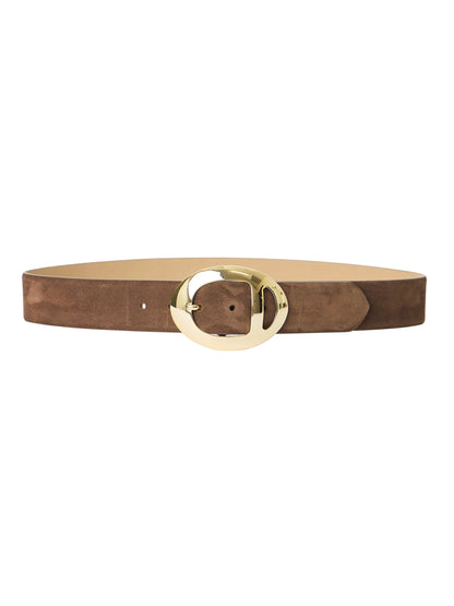 B-Low The Belt Odette Suede in Chocolate Gold