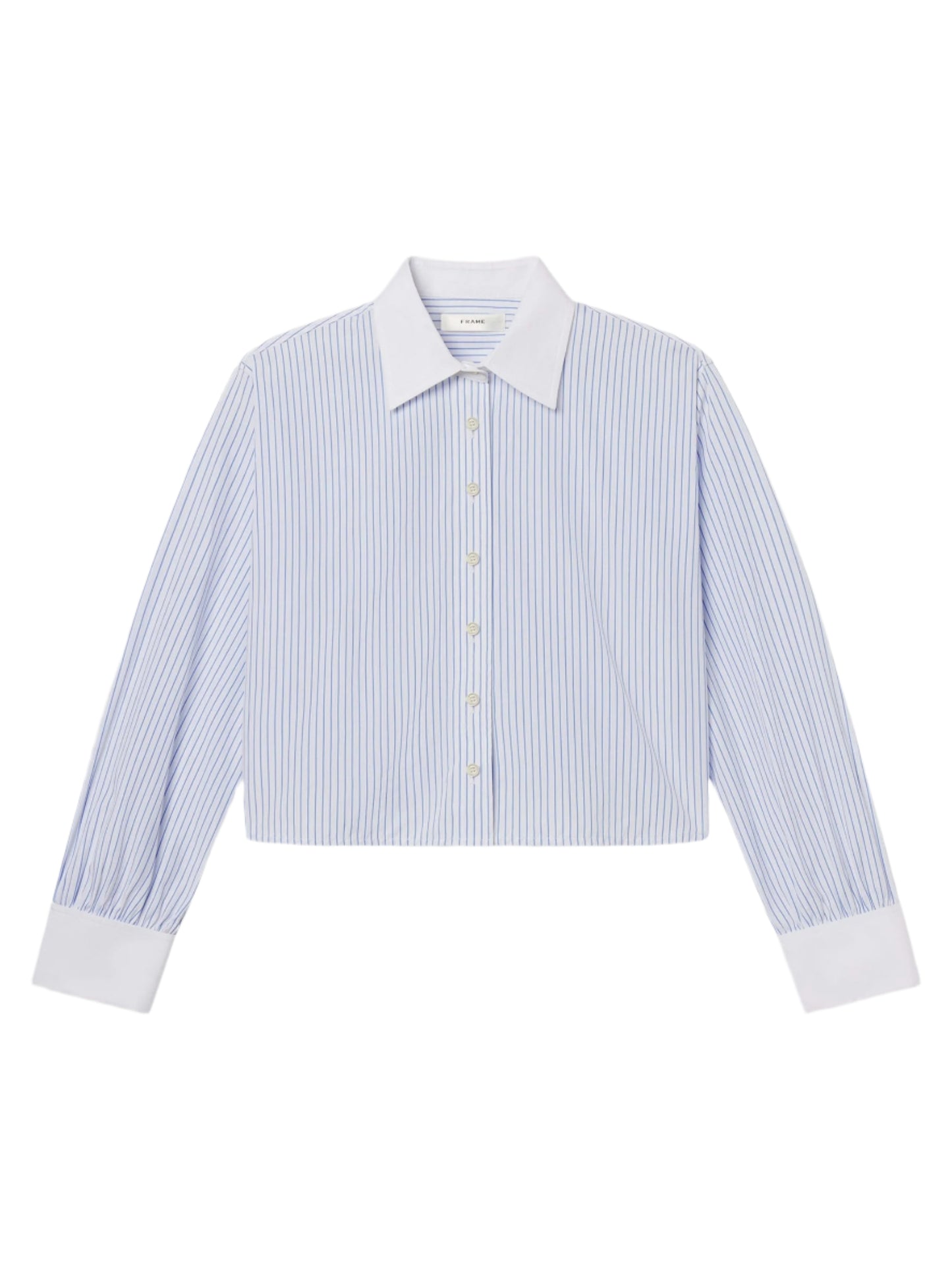 Frame Charles Shirt in Oxford Blue Multi