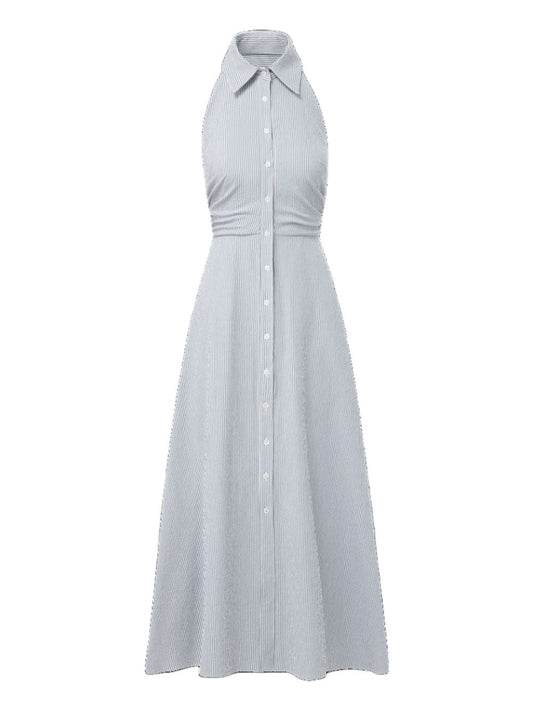 Veronica Beard Mackey Dress in Blue/White