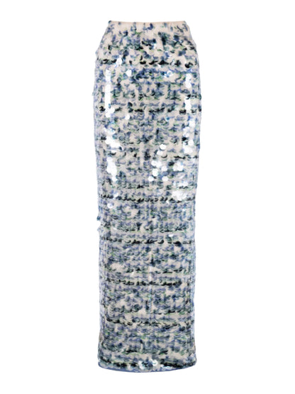 Paris Georgia Mermaid Skirt in Multi Sequins
