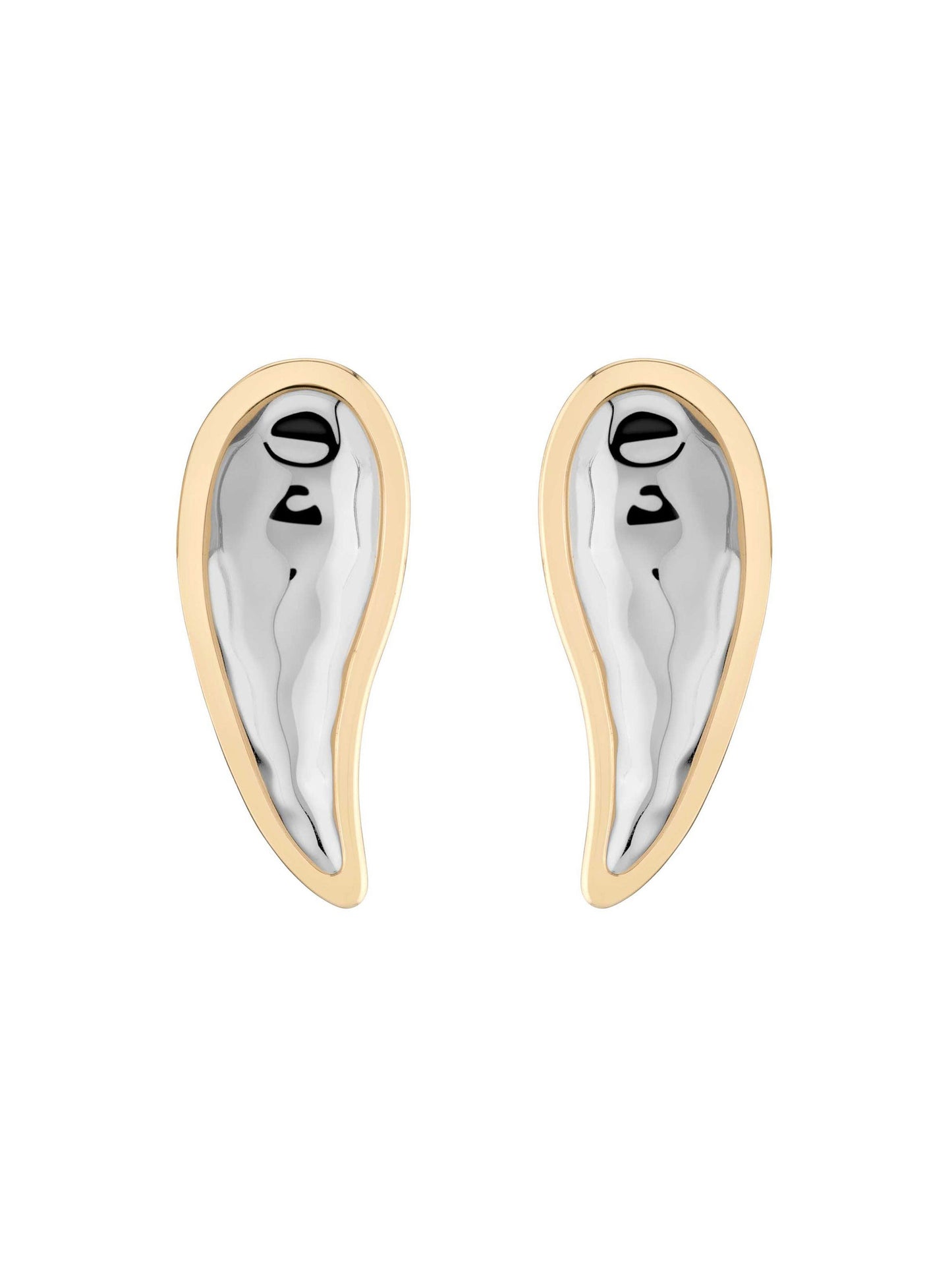 Demarson Amour Earrings in Two Tone