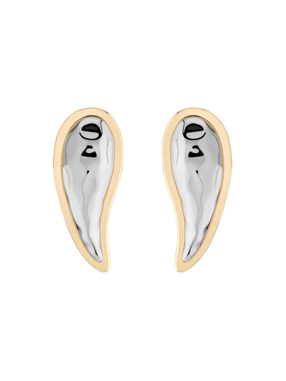Demarson Amour Earrings in Two Tone