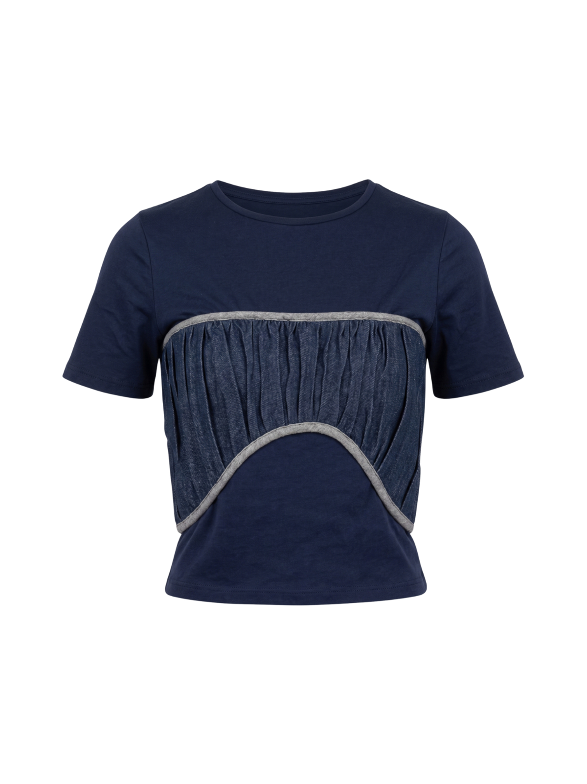 Azulu Kat Top in Blue Denim