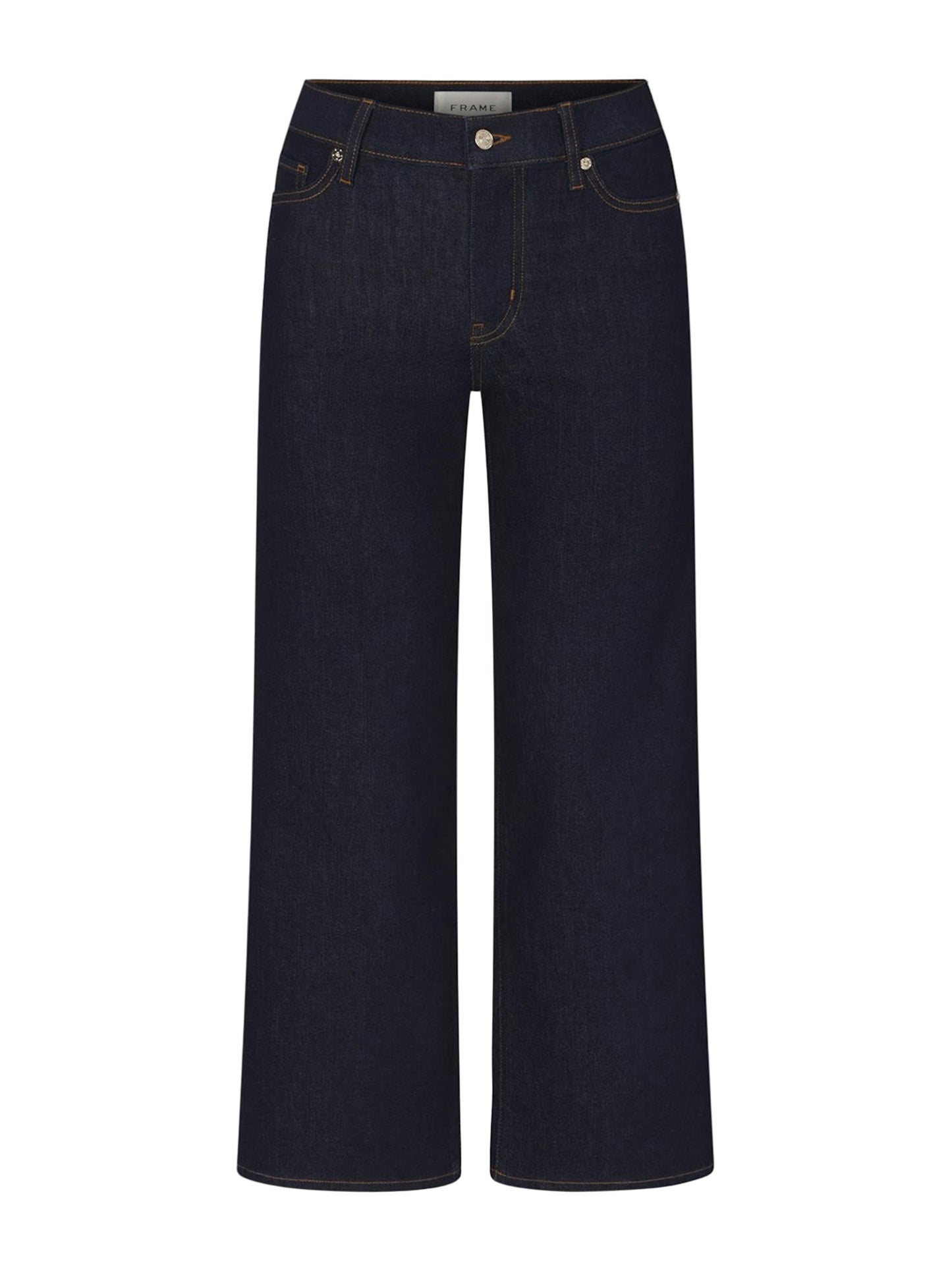 Frame Le Slim Palazzo Crop Jeans in Rinse