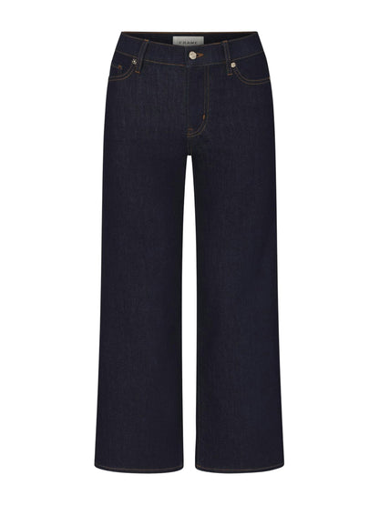 Frame Le Slim Palazzo Crop Jeans in Rinse
