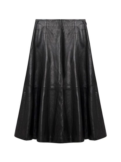Simkhai Ryma Midi Skirt in Black