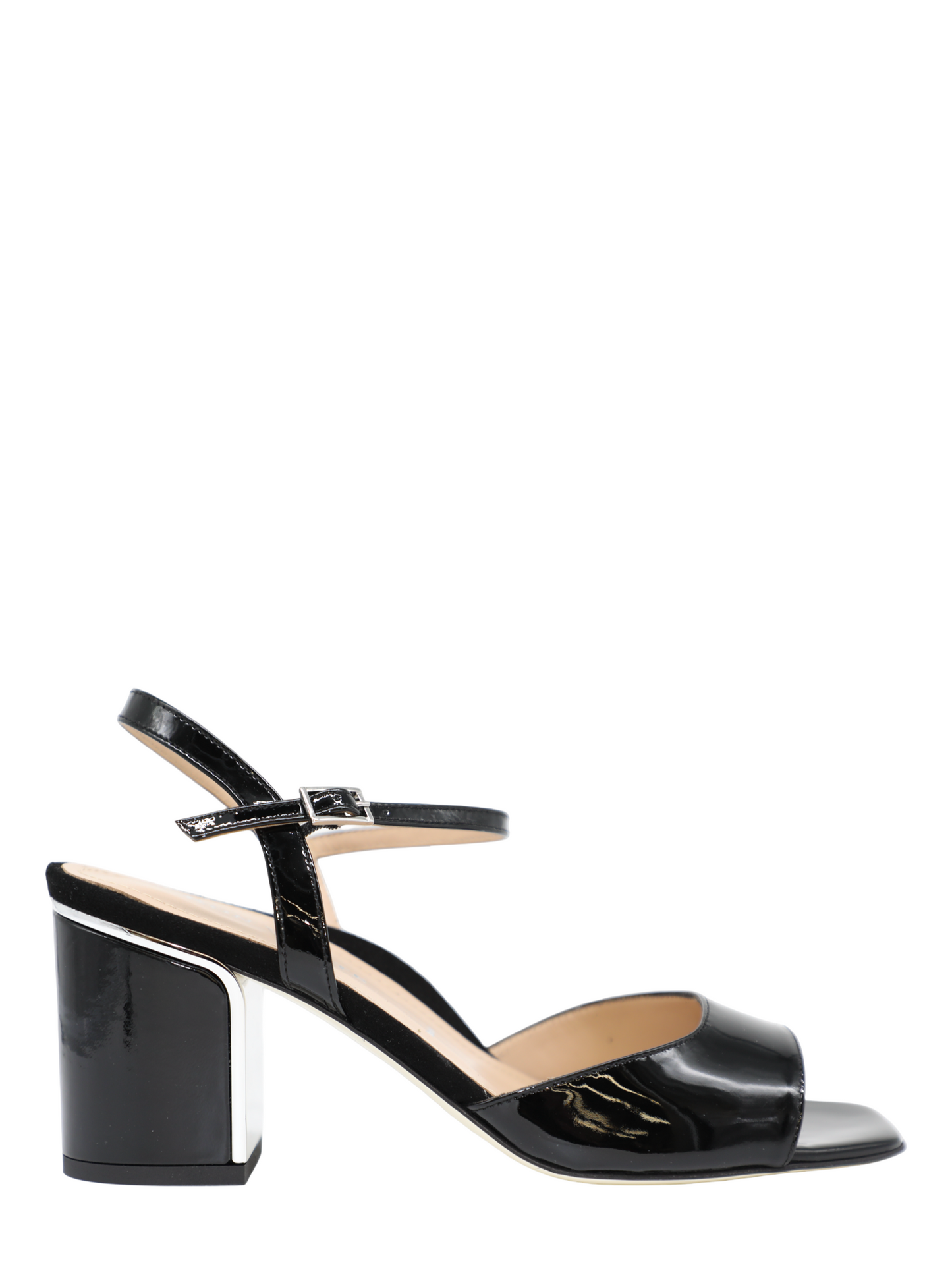 Ron White Idalia 75mm Block Heel in Onyx