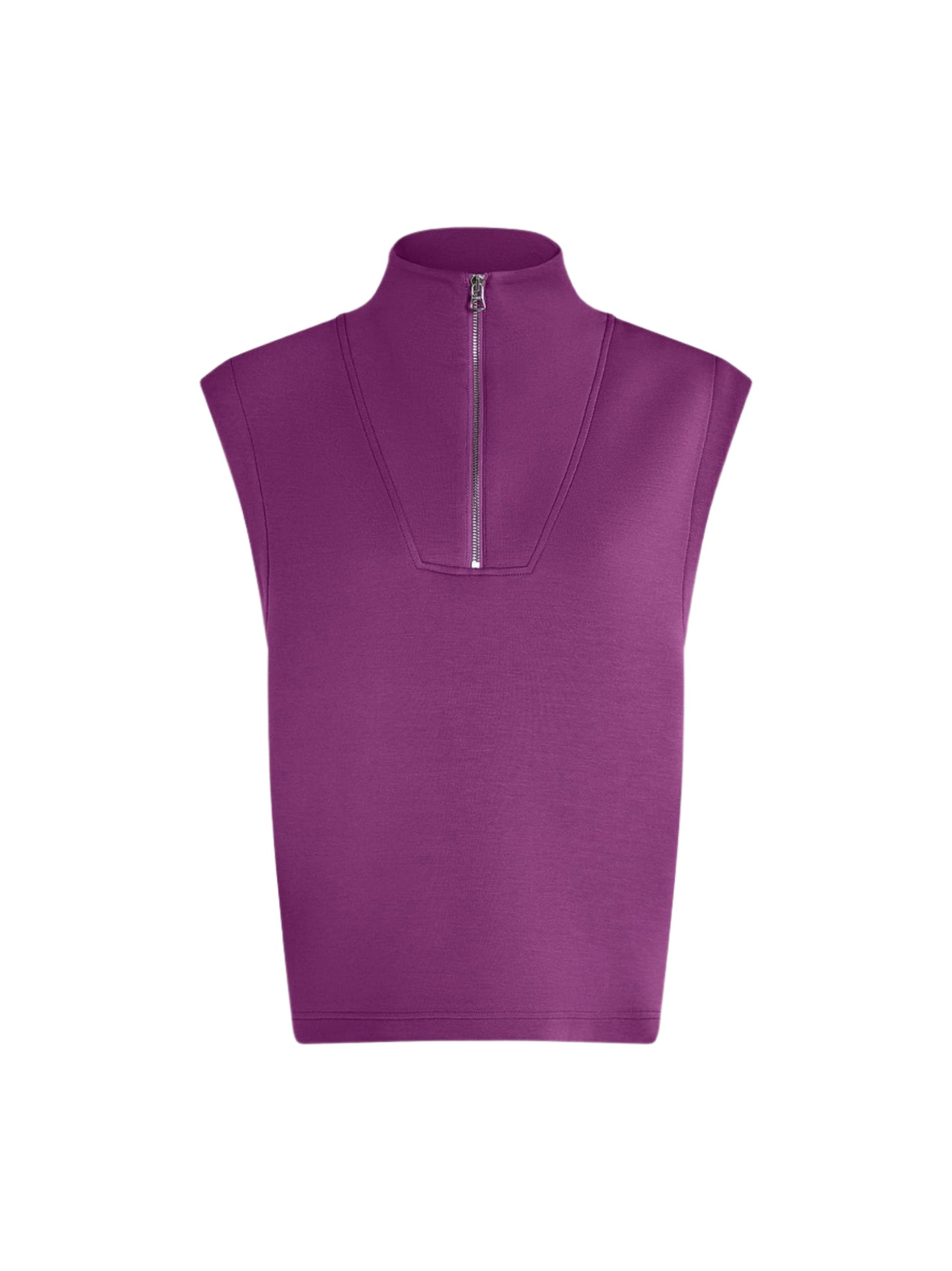 Varley Magnolia Half Zip Tank 2.0 in Striking Purple
