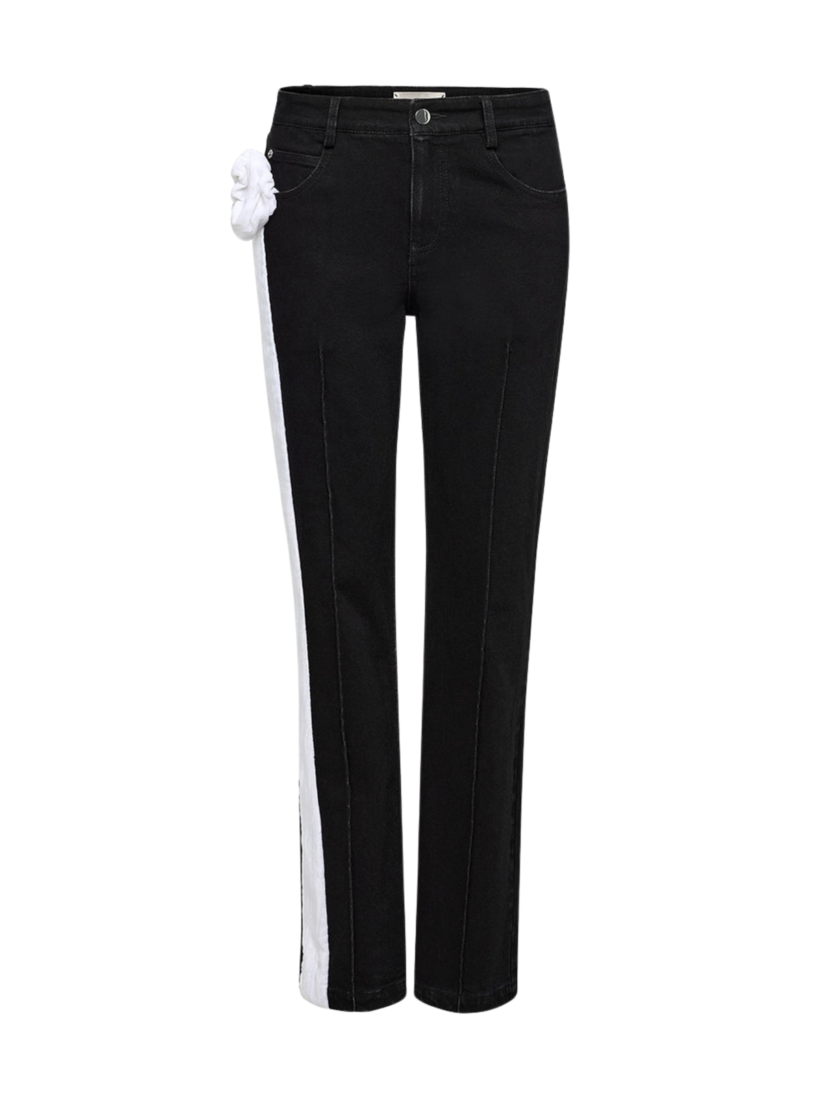 Hellessy Carin Jean in Black/Ecru