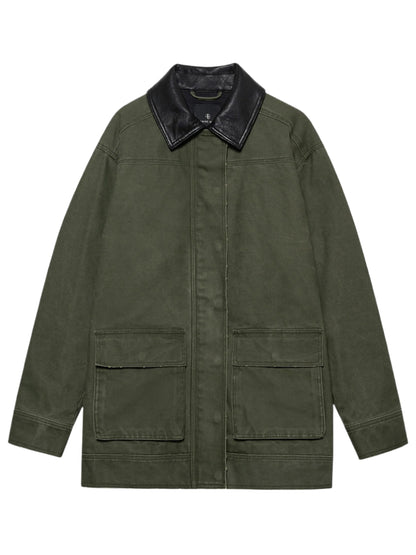 Anine Bing Sean Jacket in Army Green