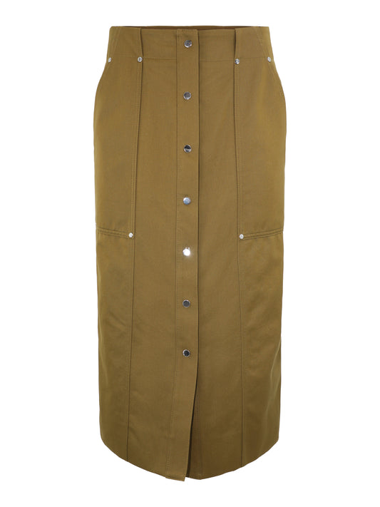 A.L.C. Hannah Skirt in Olive Green