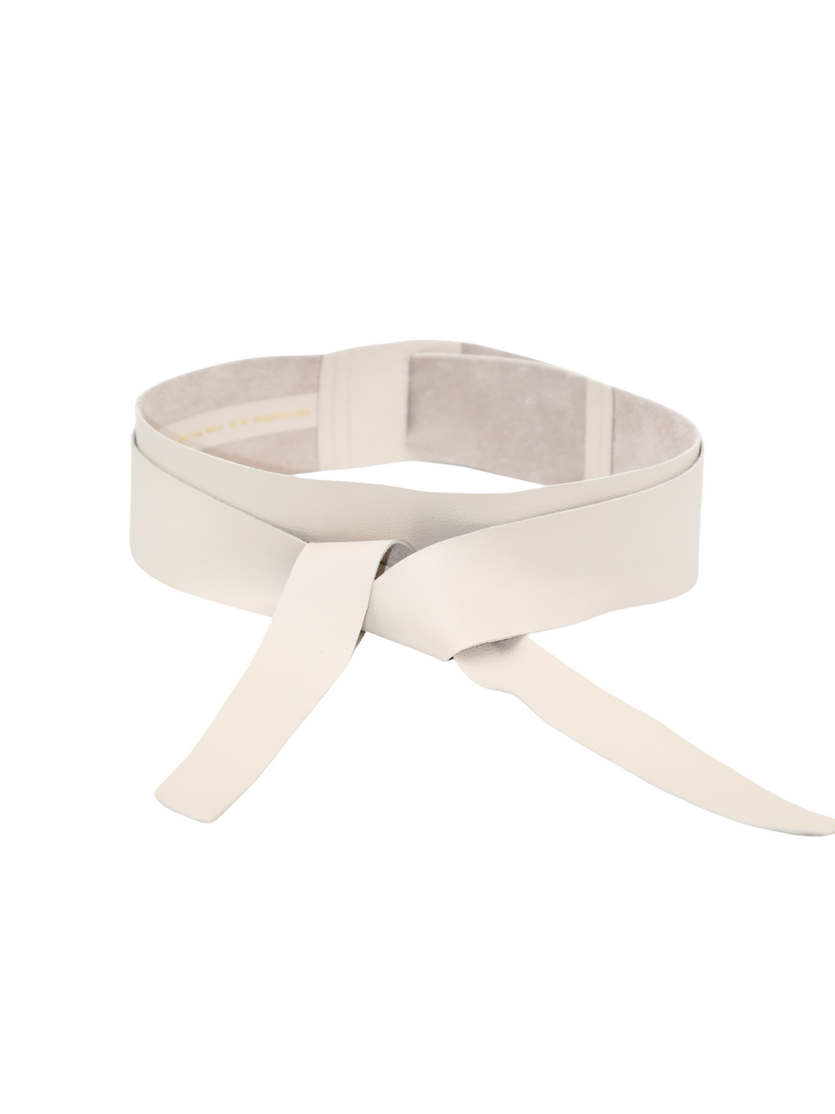 B-Low The Belt Demi Wrap Belt in Bone – Leigh display picture 1