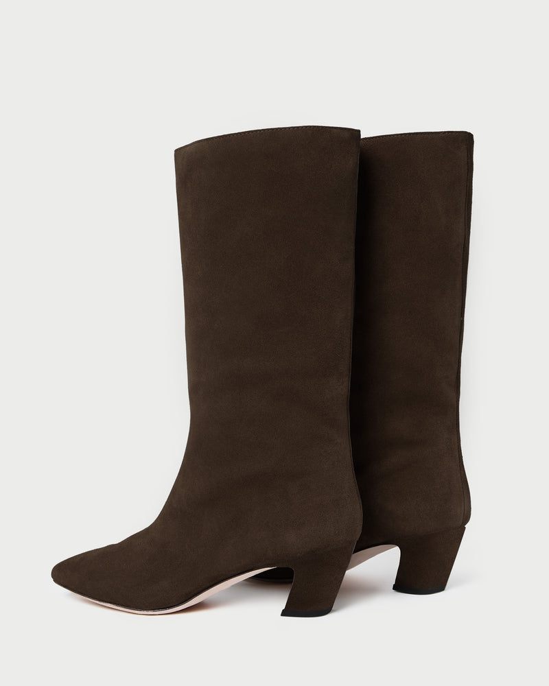 Loeffler Randall Cleo Kicked Heel Calf Boot