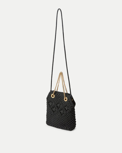 Veronica Beard Small Macramé Slouch Bag (More Colors)