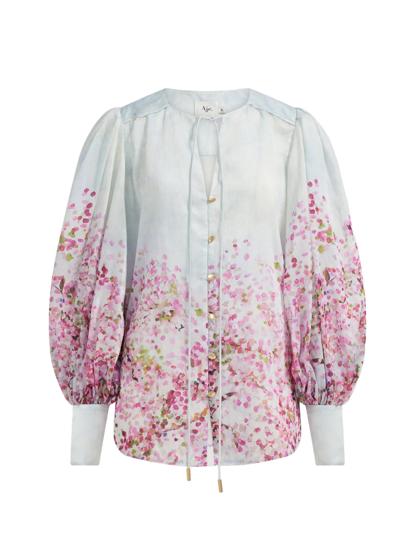 Aje Fragments Shirt in Cherry Blossom