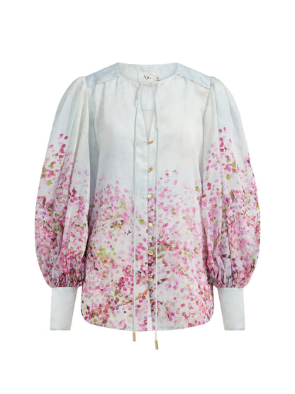 Aje Fragments Shirt in Cherry Blossom