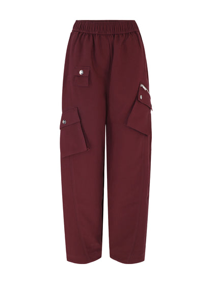 Ganni Future Twill Suiting Pants in Port Royale