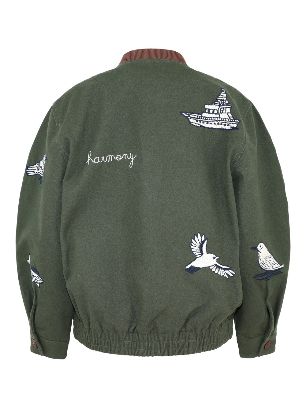 Sea Clyde Lighthouse Jacket in Army