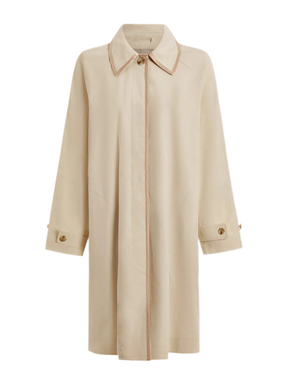 Varley Stamford Car Coat in Birch