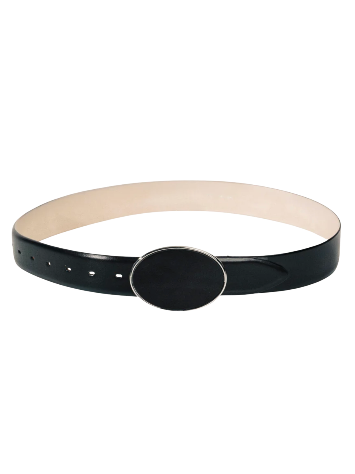 Déhanche Flint Heather Belt in Black/Silver