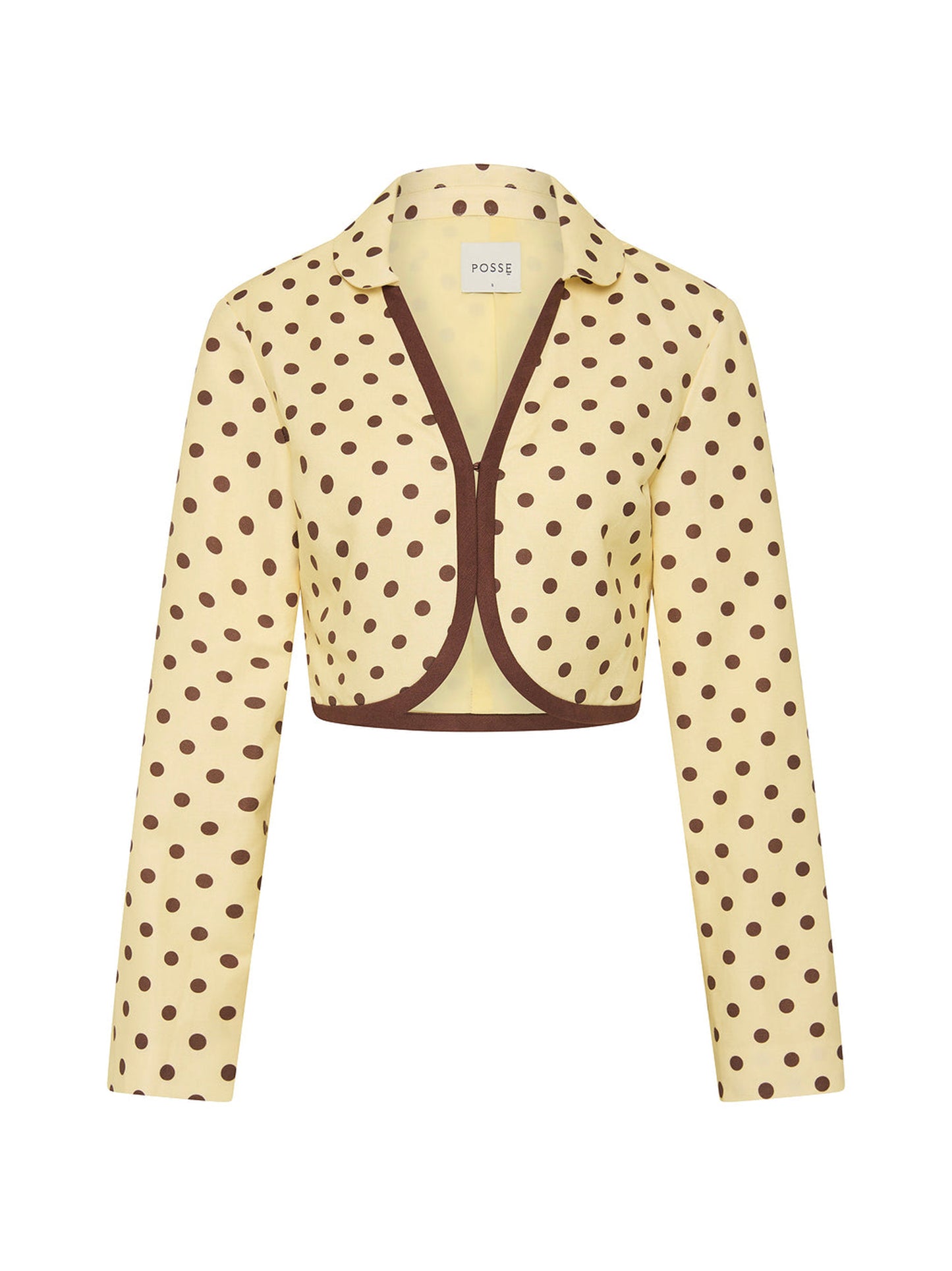 Posse Bowie Jacket in Vanilla/Choc