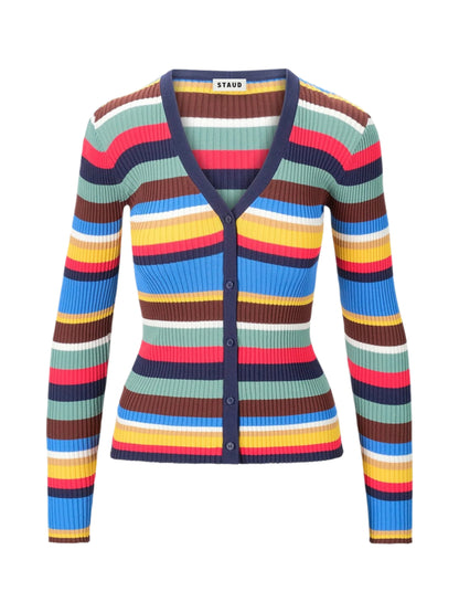 Staud Cargo Sweater in Market Stripe