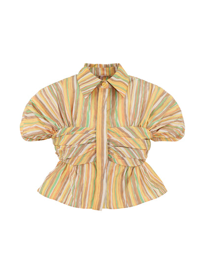 Alexis Arya Top in Lemon Stripe