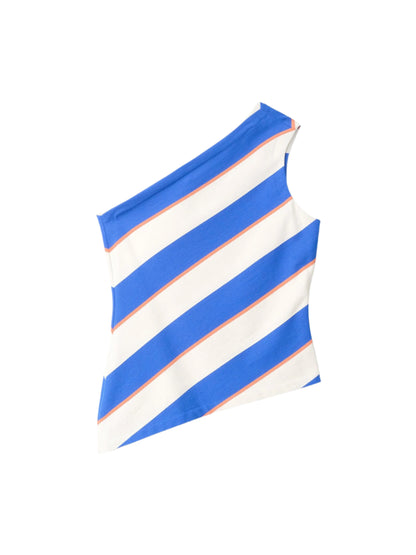 Staud Esme Top in Yacht Rugby Stripe