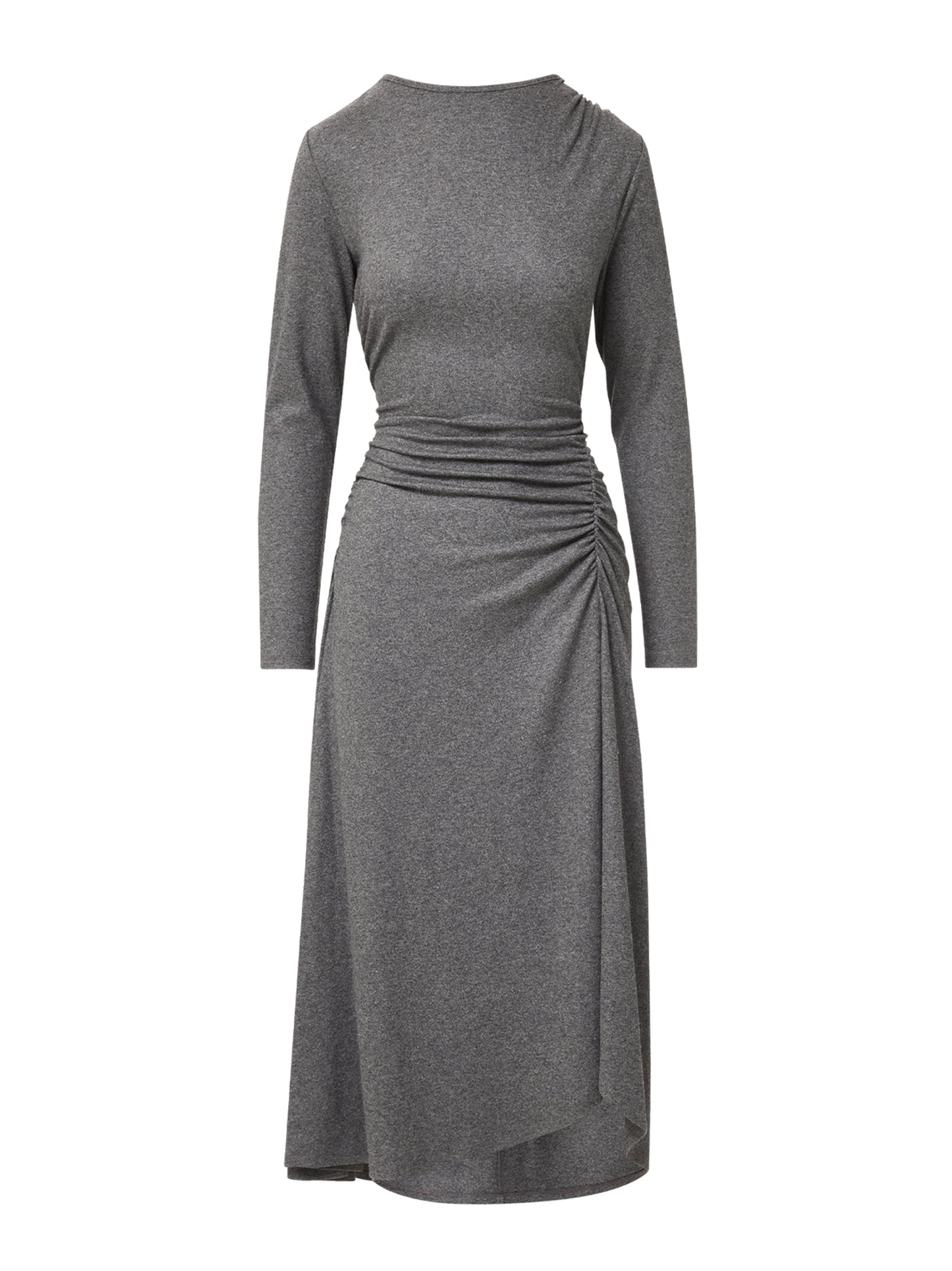 Veronica Beard Theodora Dress in Medium Heather Grey