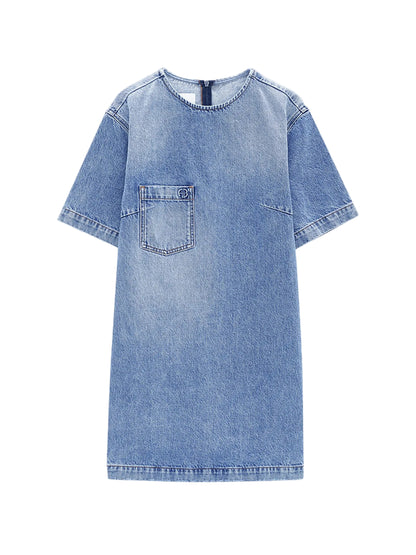 Anine Bing Tulah Dress in Tidal Blue