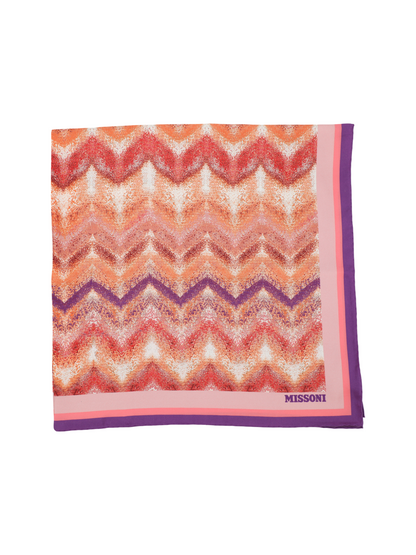 Missoni Pink Zigzag Foulard