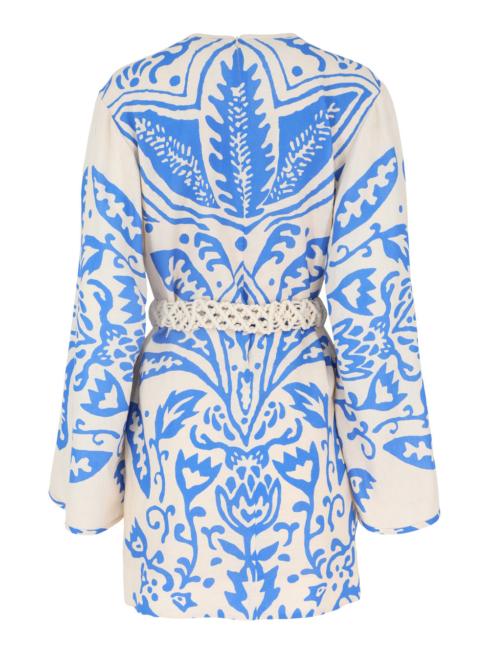 Alexis Noriko Dress in Sapphire Palm